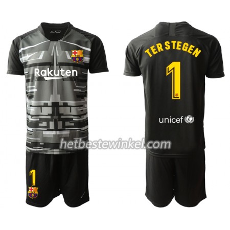 FC Barcelona Doelman TER STEGEN 1 Tenue IV 2019/20 - SS (+ Korte broeken)